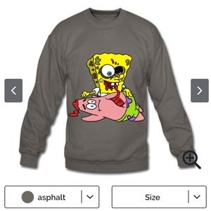 Spongebob and Patrick crewneck